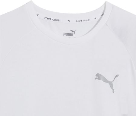 Koszulka męska Puma EVOSTRIPE biała 84739402 - zdjęcie 3