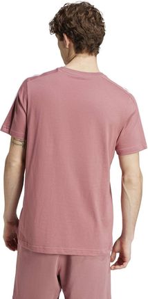 Koszulka męska adidas SINGLE JERSEY różowa IX0157 - zdjęcie 2