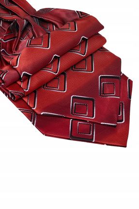 Fular Ascot elegancki apaszka na szyję - zdjęcie 2