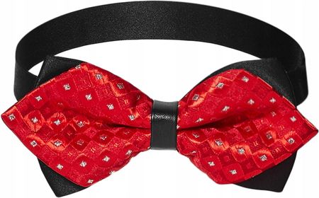 Muszka dwuwarstwowa elegancka mucha męska - zdjęcie 2