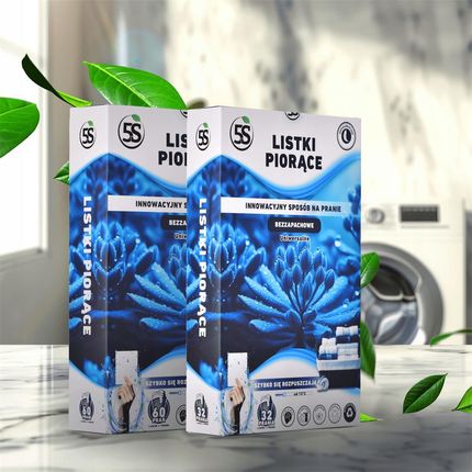 5S Chusteczki Do Prania Bezzapachowe 60Szt. - zdjęcie 4