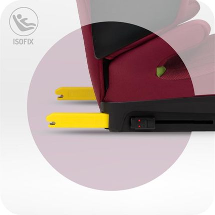Momi I-Size 15-36Kg Mei Czerwony Isofix - zdjęcie 2