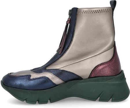 Hiszpańskie wysokie sneakersy z zamkiem - HISPANITAS CHI243628 MULTIKOLOR - zdjęcie 2