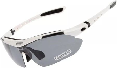 Okulary Rowerowe Rockbros 10002 Polaryzujące Białe - zdjęcie 4