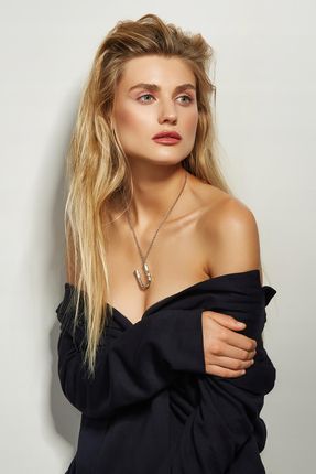 Nothing But Love Naszyjnik Łańcuch Z Zawieszką W Kształcie Litery 290523 - zdjęcie 3