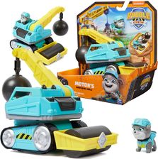 Zdjęcie Psi Patrol Rubble&Crew Motor Pojazd budowlany Błękitna Niszcząca Kula z Figurką 6cm - Jaworzyna Śląska