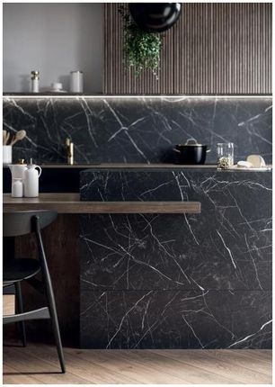 Paradyż Płytka Artstone Black Mat 60x120 - zdjęcie 2