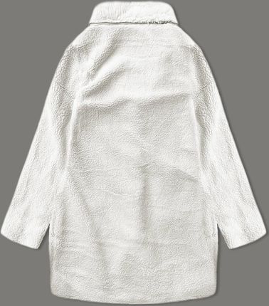 Kurtka damska typu baranek J Style ecru (5M3239-281) - zdjęcie 2