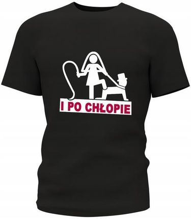KOSZULKA TSHIRT WIECZÓR KAWALERSKI I PO CHLOPIE XL - zdjęcie 2