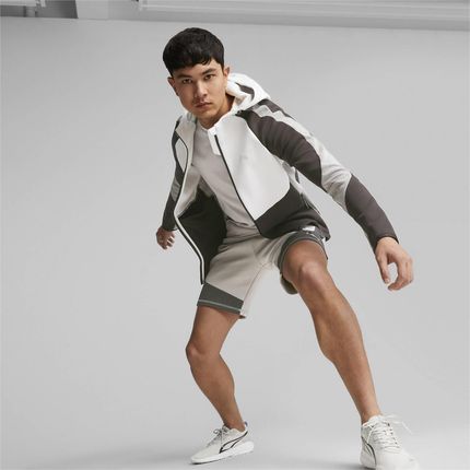 Bluza z kapturem męska Puma EVOSTRIPE FZ wielokolorowa 67593014 - zdjęcie 3