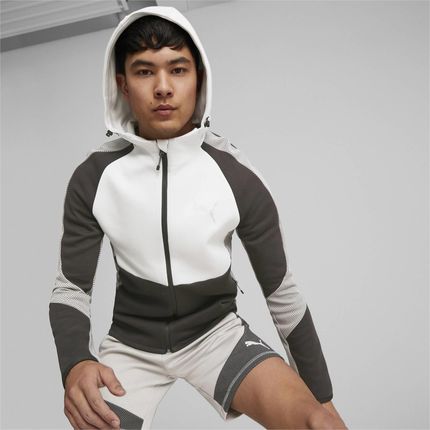 Bluza z kapturem męska Puma EVOSTRIPE FZ wielokolorowa 67593014 - zdjęcie 2
