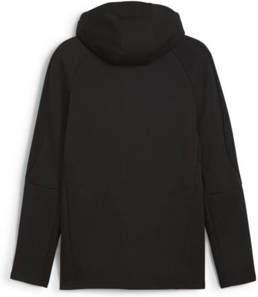 Bluza z kapturem męska Puma EVOSTRIPE FZ DK czarna 68170001 - zdjęcie 2
