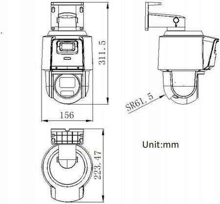 Hikvision Kamera Ip Ds-2Se3C404Mwg-E/14(2.8Mm) - zdjęcie 4