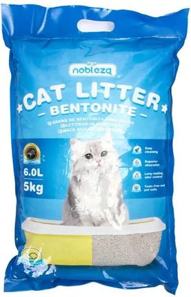 Bentonitowy Żwirek 6L 5Kg Dla Kota Ziarno 1-4Mm O Zapachu Cytrynowym - zdjęcie 2