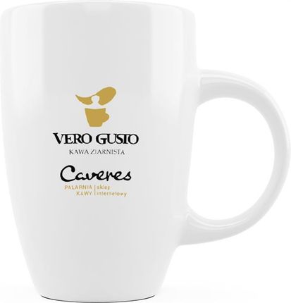 Caveres Zestaw Prezentowy 4 Kaw Aroma Pieno Vero Gusto Rosso Turchese + Kubek Gratis Ziarnista 4X250g - zdjęcie 5