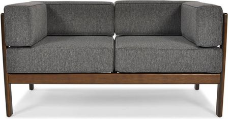 Fertone Sofa Ogrodowa Eden 2 Osobowa Brązowy Grafitowy Nowoczesny Klasyczny 23081 - zdjęcie 2