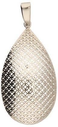 Polcarat Design Srebrny oksydowany wisiorek W 1918 - zdjęcie 2