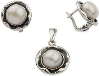 Polcarat Design Wisiorek srebrny W 1852 Perła - zdjęcie 2