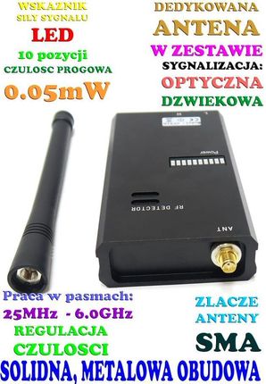 Fda Cyfrowy Wykrywacz Podsłuchów - zdjęcie 5