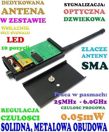Fda Cyfrowy Wykrywacz Podsłuchów - zdjęcie 3