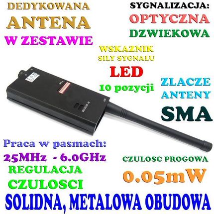 Fda Cyfrowy Wykrywacz Podsłuchów - zdjęcie 6