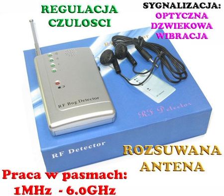 Spy Wykrywacz Podsłuchów Kamer Podsłuchów Gsm - zdjęcie 6
