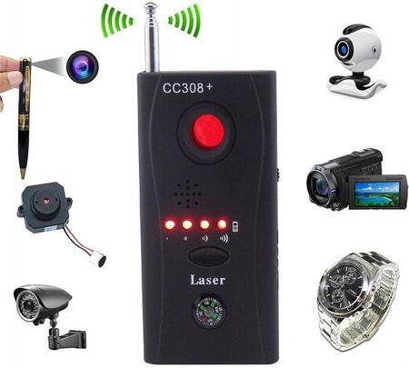 Spy Laserowy Wykrywacz Podsłuchów, Kamer i Mikro-Kamer, - zdjęcie 3