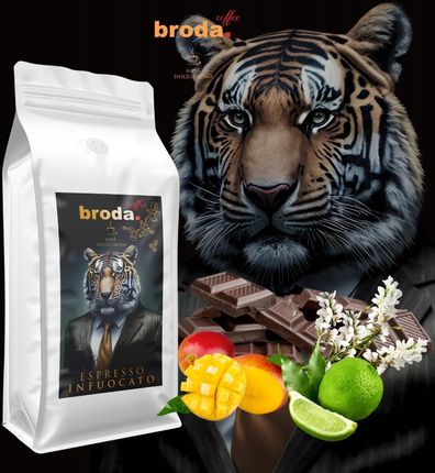 Broda Coffee Świeżo Palona Infuocato 100% Arabica 1kg - zdjęcie 2