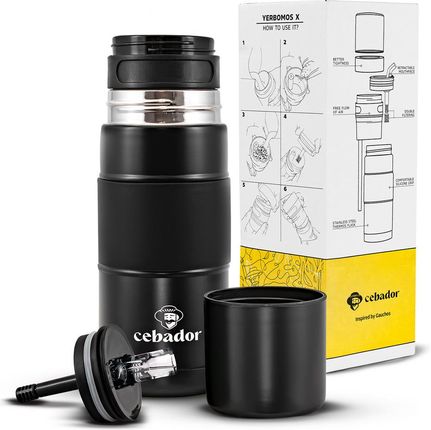 Verde Mate Zestaw Yerba Mas Iq 500g 0,5kg Yerbomos + Termomate Bombilla - zdjęcie 2