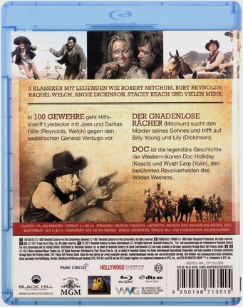 Young Billy Young / 100 Rifles / Doc (3xBlu-Ray) - zdjęcie 2