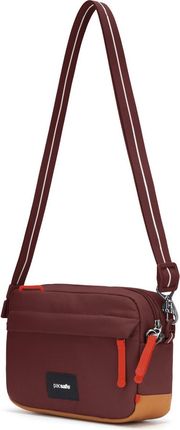 Torba antykradzieżowa na ramię Pacsafe Go 2,5L Garnet Red - zdjęcie 3