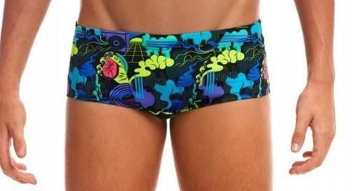 Zdjęcie Kąpielówki Funky Trunks Poppy Long trunki męskie S (UK32) - Nowe Miasteczko