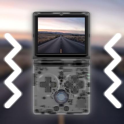 Anbernic RG35XXSP czarny transparentny/translucent black - zdjęcie 5