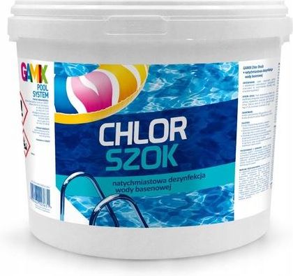 Gamix Chlor Szok Do Basenu Chemia 5kg Brakrthre - zdjęcie 5