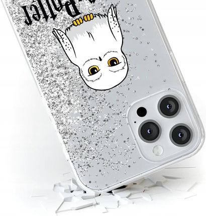 Ert Group Etui Do Apple Iphone 13 Pro Harry Potter 070 Płynny Brokat Srebrny - zdjęcie 5
