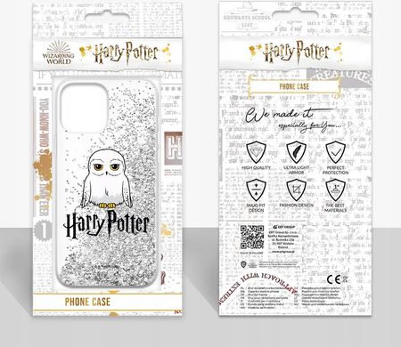 Ert Group Etui Do Apple Iphone 13 Pro Harry Potter 070 Płynny Brokat Srebrny - zdjęcie 3