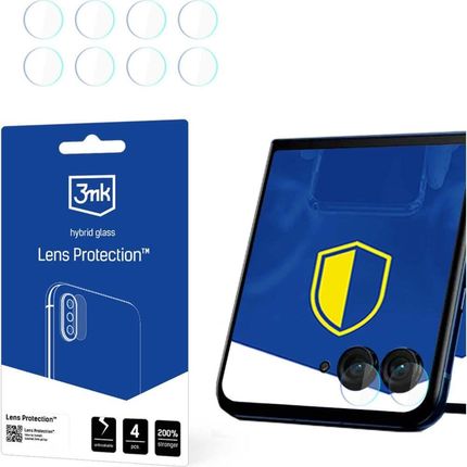 3Mk Szkło hybrydowe na obiektyw Lens Protection do Motorola Razr 50 Ultra (Front) - zdjęcie 2