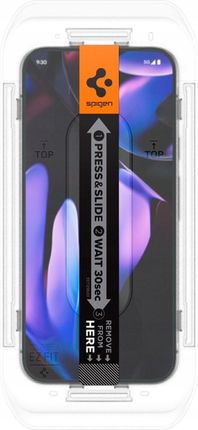 Spigen Szkło Hartowane Do Etui Na Google Pixel 9 Pro XL Aplikator - zdjęcie 4