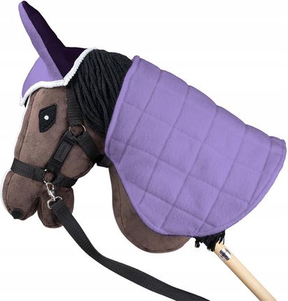 Derka Dwustronna I Nauszniki Skippi Dla Hobby Horse Wrzos I Śliwka - zdjęcie 4