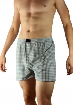 4x Bokserki Męskie Luźne Bawełniane Oddychające Majtki Szorty Do Spania XL - zdjęcie 5