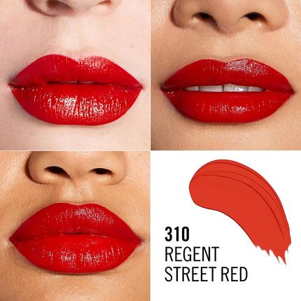 Rimmel Lasting Finish Długotrwała Pomadka Do Ust Z Witaminami 310 Regent Street Red 4g - zdjęcie 2
