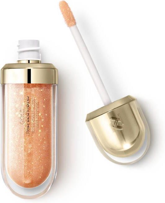 Zdjęcie Kiko Milano Gold Reflections 3D Hydra Lip Gloss Limited Edition Nawilżający Błyszczyk Do Ust Z Olejkiem Marakui Efektem 02 Sunny 6.5Ml - Bydgoszcz