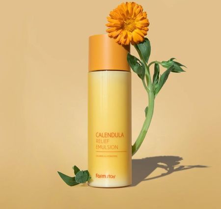 Farmstay Calendula Relief Emulsion Emulsja Do Twarzy 200ml - zdjęcie 2