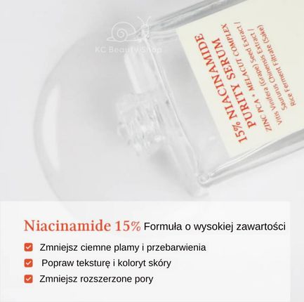 Dr.Althea 15% Niacinamide Purity Serum Rozświetlające Z Niacynamidem 30Ml - zdjęcie 2