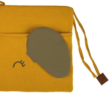 Hi Little One Organizer Przybornik Do Łóżeczka Elephant Mustard/Green Hunter - zdjęcie 4