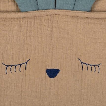 Hi Little One Organizer Przybornik Do Łóżeczka Sleepy Bunny Beige/Tiffany - zdjęcie 2