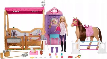Barbie Stadnina Marzeń Zestaw filmowy z lalką, koniem i akcesoriami JDN43 - zdjęcie 5