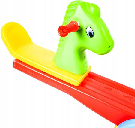 Aga4Kids Huśtawka Równoważnia Dla Dzieci Kolorowa - zdjęcie 3