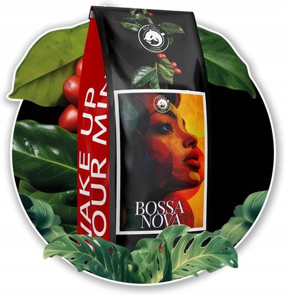 Kawa ziarnista 2x1kg - BOSSA NOVA + DE BOA - 100% Arabica ŚWIEŻO PALONA - zdjęcie 3