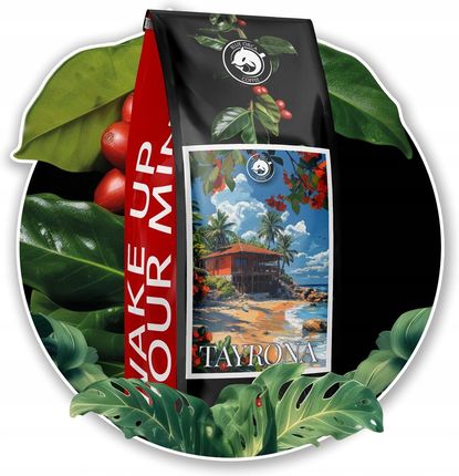 Kawa ziarnista 2x1kg - SANTA MARTA + TAYRONA - 100% Arabica ŚWIEŻO PALONA - zdjęcie 2